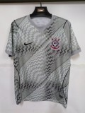 26-27 Corinthians Grey GoalKeeper Fans Soccer Jersey