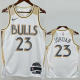 24-25 BULLS JORDAN #23 White City Edition Top Quality Hot Pressing NBA Jersey