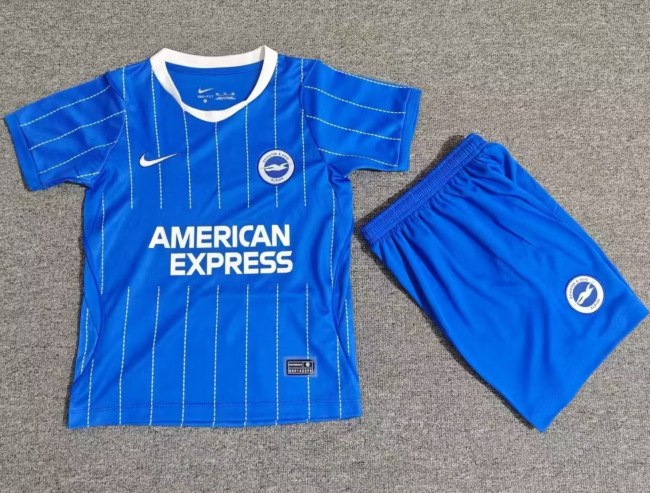 26-27 Brighton Home Kids Soccer Jersey