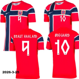2026 Norway Home Kids Soccer Jersey