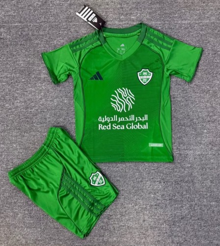 25-26 Al-Ahli Saudi Away Kids Soccer Jersey