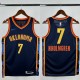 24-25 OKC Thunder NHOLMGREN #7 Black City Edition Top Quality Hot Pressing NBA Jersey