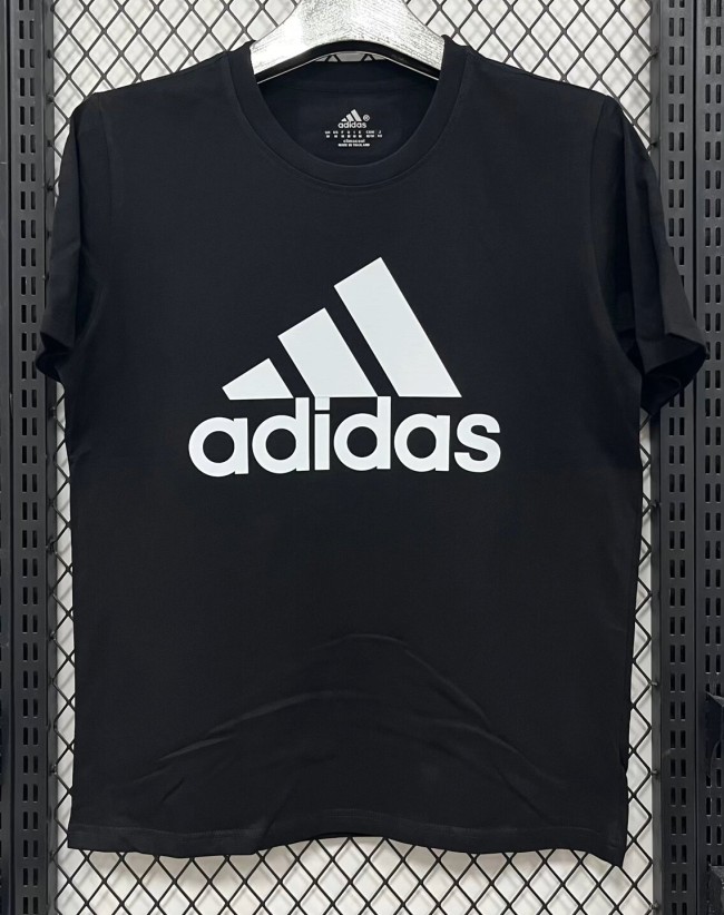 2026 AD Black High Quality Pure Cotton Casual T-Shirt