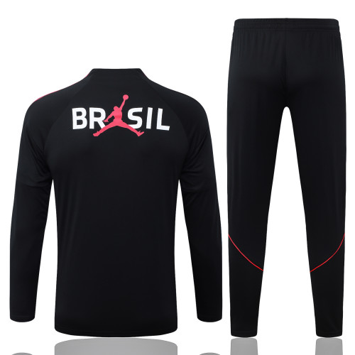26-27 Brazil High Quality Half Pull Tracksuit