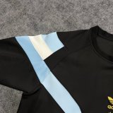 26-27 Argentina Black Short sleeves Loose And Thickened Hoody