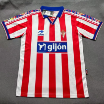 1999-2000 Gijon Home Retro Soccer Jersey 1999-2000 Gijon Home Retro Soccer Jersey