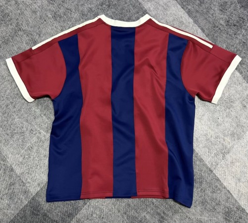26-27 Bayern Red Blue Short sleeves Loose And Thickened Hoody