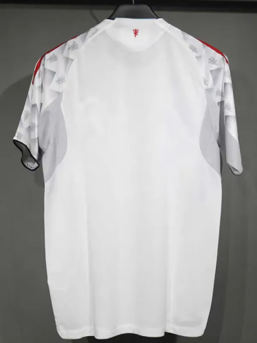 25-26 Man Utd Grey White Special Edition Player Version Training shirts