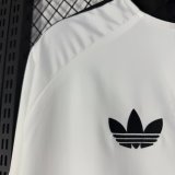 2026 Germany White Retro Windbreaker