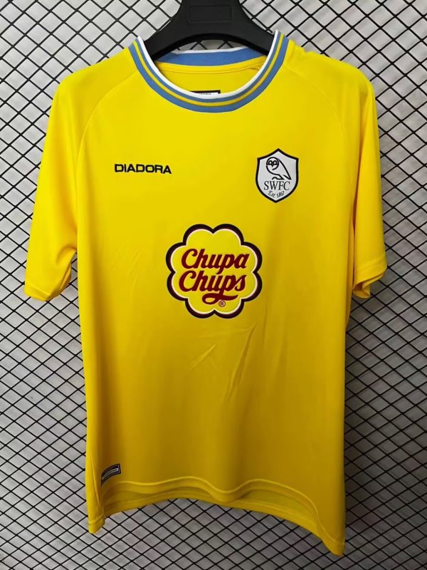 2001 Sheffield Wednesday Away Retro Soccer Jersey