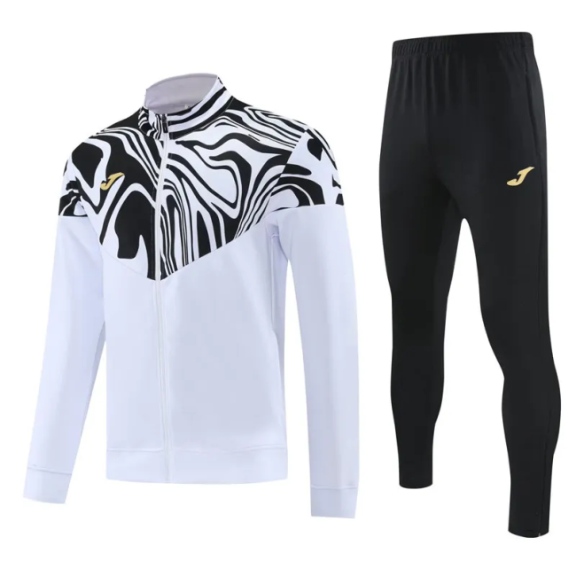 2025 JOM White Jacket Tracksuit