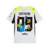 25-26 Dortmund Away Player Version Soccer Jersey*印芝麻街字体
