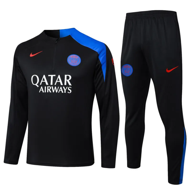 25-26 PSG High Quality Half Pull Tracksuit