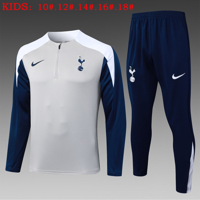 25-26 TOT High Quality Kids Half Pull Tracksuit