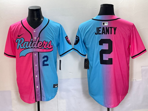 2025 MLB Las Vegas Raiders New Pattern Jersey