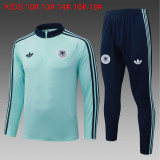 26-27 Germany High Quality Kids Half Pull Tracksuit