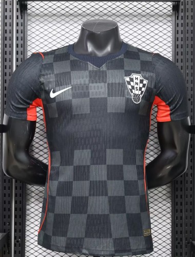 26-27 Croatia Black Special Edition Player Version Soccer Jersey