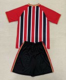 25-26 Sao Paulo Away Kids Soccer Jersey