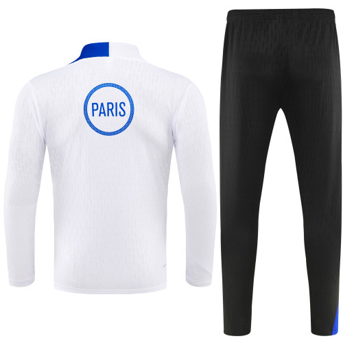 25-26 PSG High Quality Kids Half Pull Tracksuit