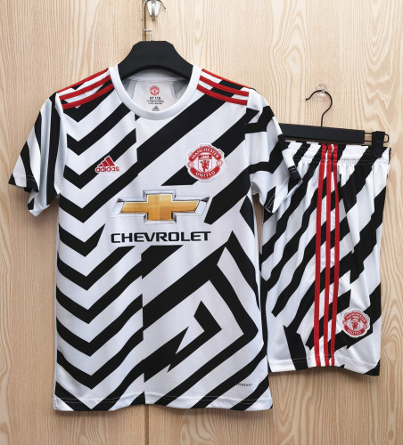 2020-2021 Man Utd Third Retro Adult Suit
