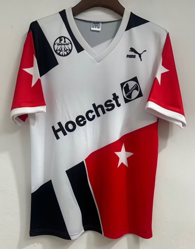 1990 Frankfurt Home Retro Soccer Jersey(Customized Effects Need to contact customer service to confirm)