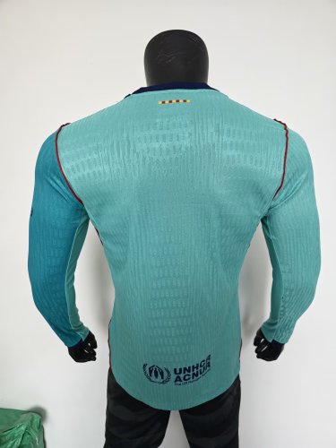 26-27 BAR Third Leaked Edition Long Sleeve Player Version Soccer Jersey (长袖球员)
