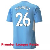 21-22 Man City  Home Fans Soccer Jersey