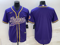 2025 MLB Los Angeles Lakers New Pattern Jersey