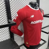 26-27 Toluca Red Special Edition Long Sleeve Player Version Soccer Jersey*长袖球员
