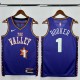 24-25 SUNS BOOKER #1 Purple City Edition Top Quality Hot Pressing NBA Jersey
