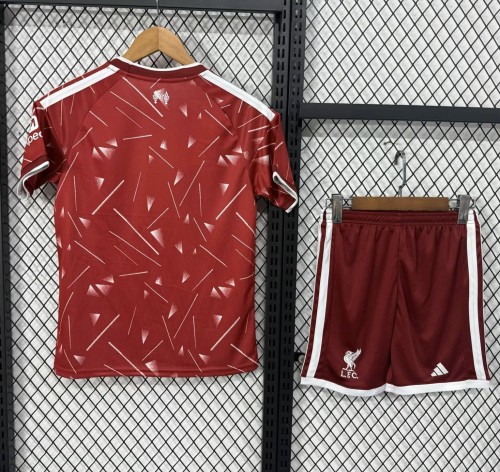 26-27 LIV Home Leaked Edition Kids Soccer Jersey