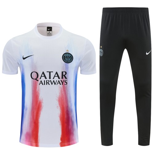 26-27 PSG Short shirts and Long trousers Suit (圆领)