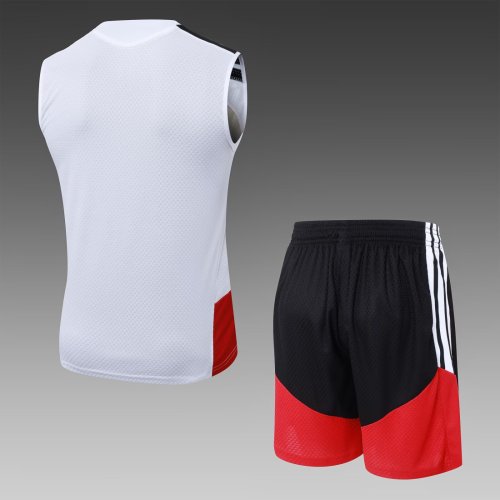 2026 AD White High Quality Player Version Tank Top And Shorts Suit (球员套装)