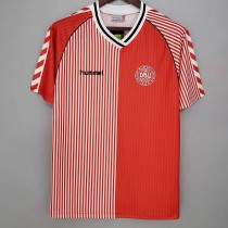 1986 Denmark Home Retro Soccer Jersey 1986 Denmark Home Retro Soccer Jersey