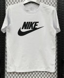 2026 NK White High Quality Pure Cotton Casual T-Shirt