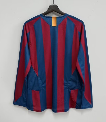2005-2006 BAR Home Retro Long Sleeve Soccer Jersey
