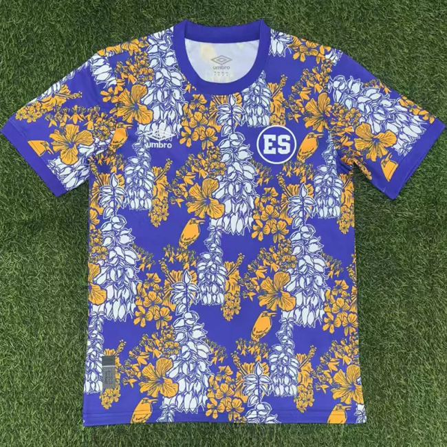 25-26 Salvador Blue Yellow Training shirts