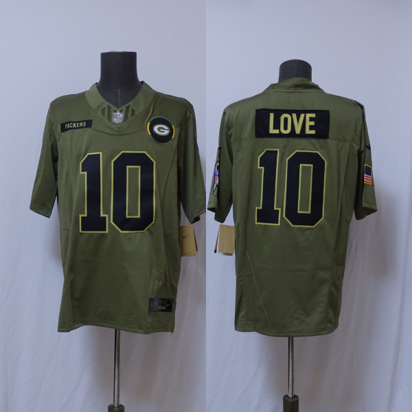 2025 NFL Green Bay Packers New Pattern Jersey