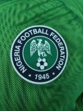 2026 Nigeria Green Pre-Competition Training Windbreaker