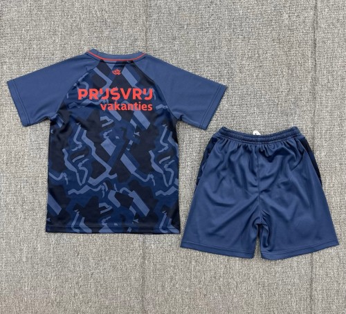 26-27 Feyenoord Away Kids Soccer Jersey