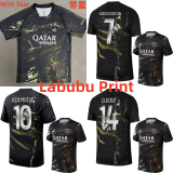 25-26 PSG Special Edition Labubu Print Fans Soccer Jersey（With Star）*带星