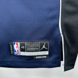 22-23 Dallas Mavericks FLAGG #32 Royal Blue Top Quality Hot Pressing NBA Jersey (Trapeze Edition)飞人版