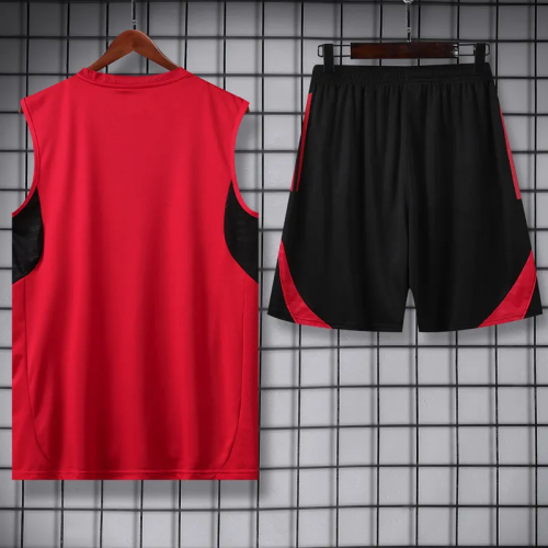 25-26 Man Utd High Quality Tank Top And Shorts Suit