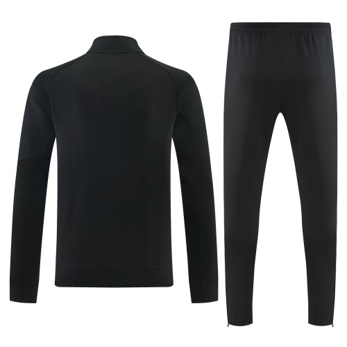 2026 AD Black Jacket Tracksuit