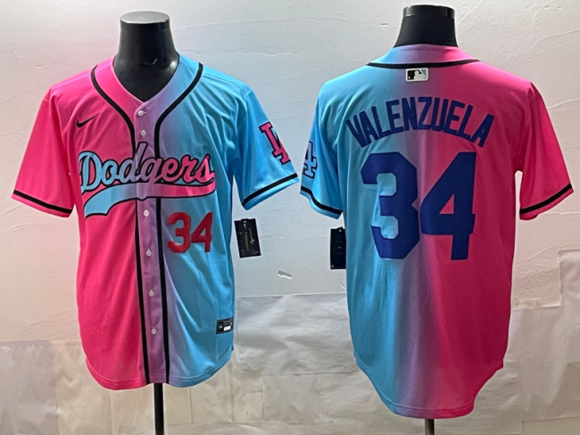 2025 MLB Los Angeles Dodgers New Pattern Jersey