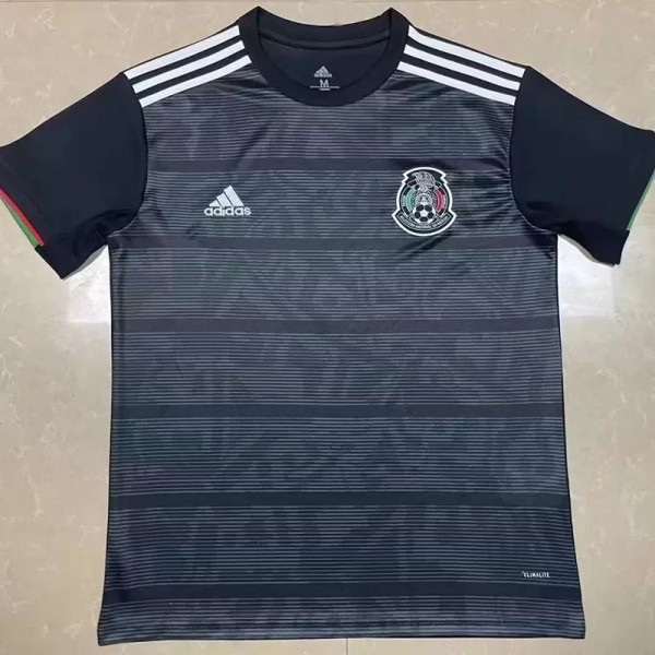 2019-2020 Mexico Black Retro Soccer Jersey