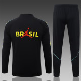26-27 Brazil High Quality Half Pull Tracksuit