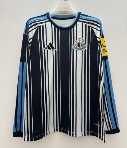 26-27 Newcastle Home Long Sleeve Fans Soccer Jersey (长袖)