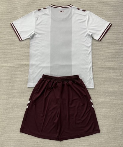 26-27 Heart of Midlothian Away Kids Soccer Jersey