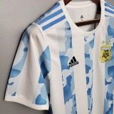 20-21 Argentina Home  Fans Soccer Jersey